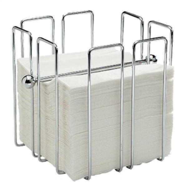 32 x 30cm 1 Ply Novafold Napkins - White
